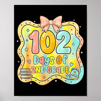 Poster 102º dia do 2º ano colegial 102 dias do segundo