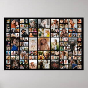 Poster 105 Colagem de Fotos Memória