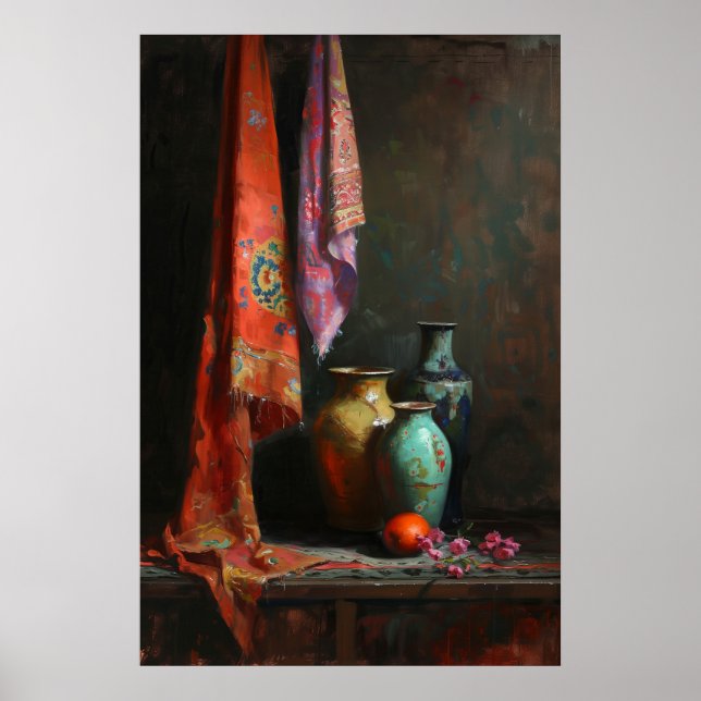 Poster 1061 Três Vases (Frente)