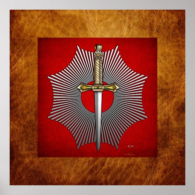 Poster 10.o grau: Eleição mestre (Frente)