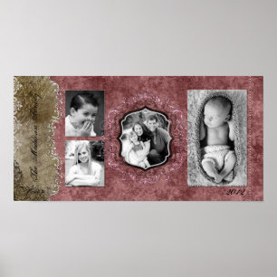 Poster 10" x20" 4 entalham a elegância do montagem da