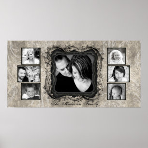 Poster 10" x20" 7 entalham o montagem Rejoioce da colagem