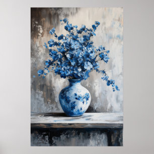 Poster 1138 Força E Calma De Um Minimalismo Floral - Hi
