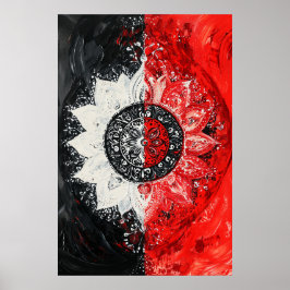 Poster 1150 Incêndio E Água