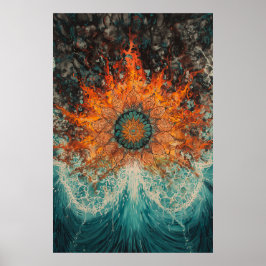 Poster 1151 Fogo E Água