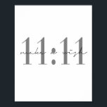 Poster 11:11 Faça um desejo<br><div class="desc">11:11 Faça um desejo</div>