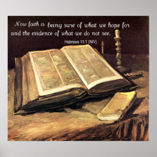 Póster 11:1 de Faith_hebrews