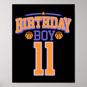 Poster 11 Birthday Boy Bysketbyll Com Mais De 11 Anos Bd