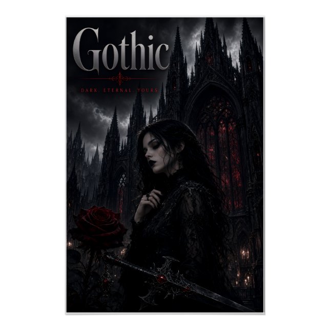 Póster #11  Gótico  (Frente)