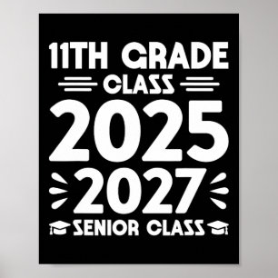 Poster 11 Grau Cl De Mais velho De 2025 Cl Futuro De 2027
