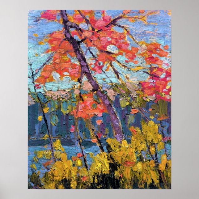 Poster 12000pixel500dpi Tom Thomson Twisted Maple Digi (Frente)
