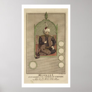 Poster 1259-1326) fundadores de Osman I (do império