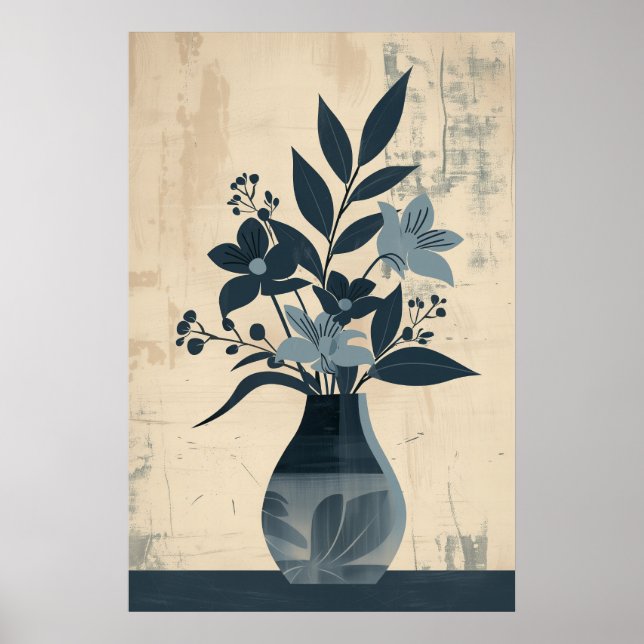 Poster 1298 Floral (Frente)