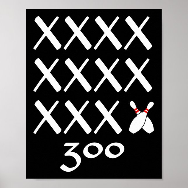 Poster 12 Ataca Camisa Do Jogo Da Boliche Perfeita - 300  (Frente)