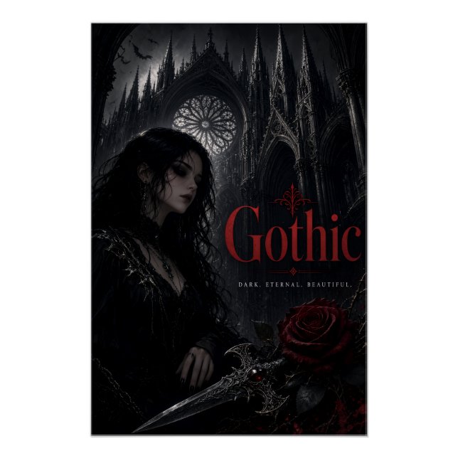 Póster #12  Gótico  (Frente)