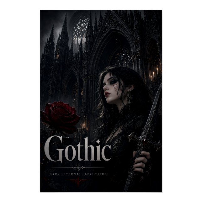 Póster #12  Gótico  (Frente)
