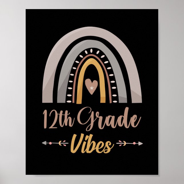 Poster 12 Grau Vibes 12.o Grau Voltar à Escola (Frente)