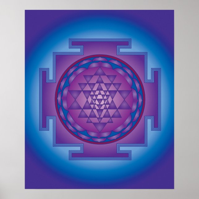 POSTER 12 SRI YANTRA - TRANSCENDÊNCIA (Frente)