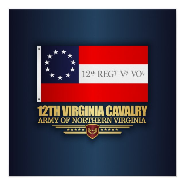 Póster 12 Virginia Cavalry (f10) (Frente)