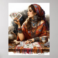 *~* 12A100 Leitor Psicóquico Ball Cristal Gypsy