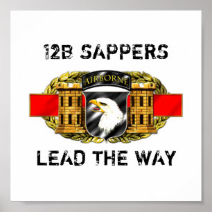 Póster 12B 101Divisão de Transporte Aéreo de ruas