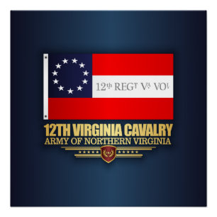 Póster 12o Cavalaria de Virgínia (f10)