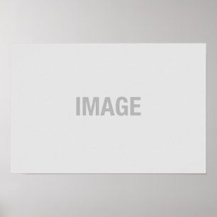 Póster 12x18 paisagem de modelo convertida