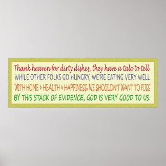 poster 12x36 - decoração da cozinha