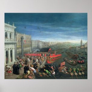 Póster 131-0057978/1 degli Schiavoni de Riva, Veneza