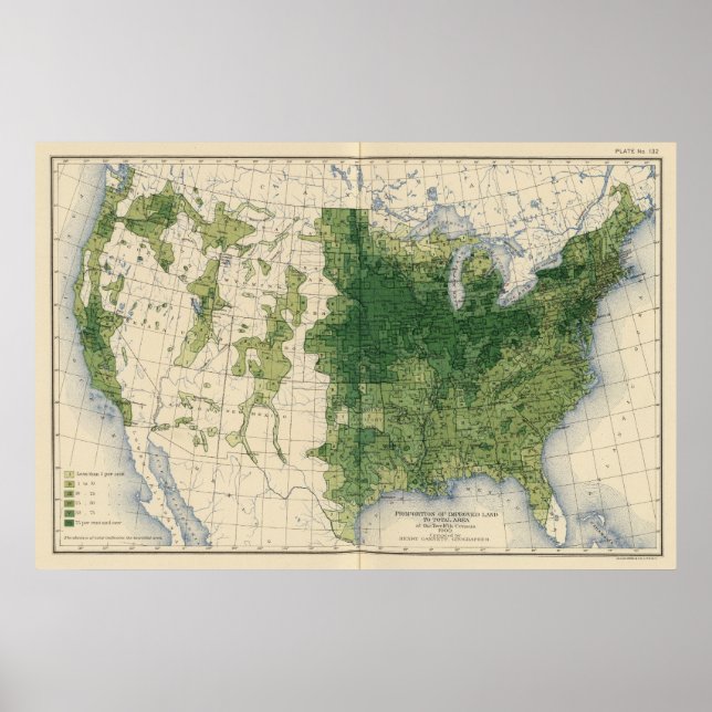 Póster 132 Terra melhorada 1900 (Frente)