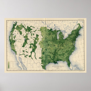 Póster 134 Produtos de fazenda de valor 1900