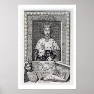 Póster 1367-1400) reis de Richard II (de Inglaterra