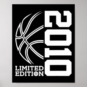 Poster 13 Birthday Basball Limited Edition 2010