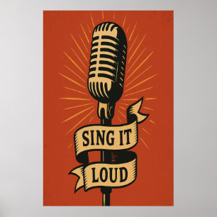 Poster 13, Cante Alto, Vintage