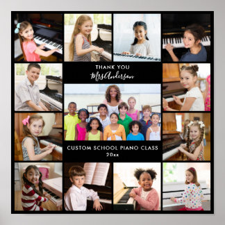 Poster 13 Oferta Personalizada do Professor de Música Col
