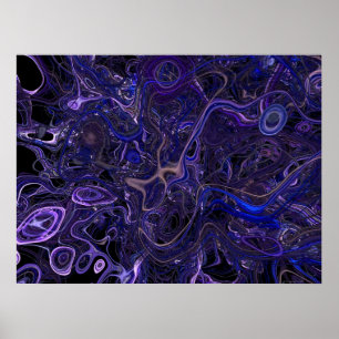 Póster #147b abstrato