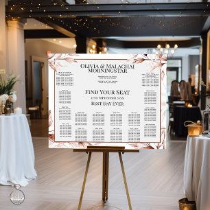 Poster 14 Mesa Moderna Terracotta Espetáculo Com Folha