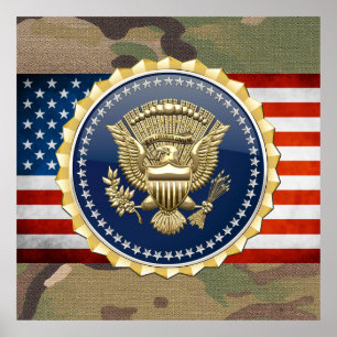 Poster [150] Crachá do Serviço Presidencial [PSB]