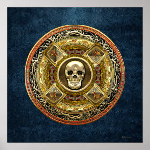 Póster [150] Mictlantecuhtli - Deus da Morte asteca