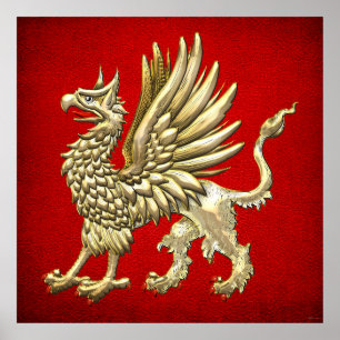 Póster [150] Ouro sagrado Griffin