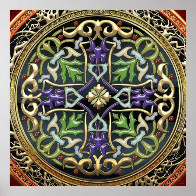 Poster [150] Treasure Trove: Celtic Cross (Frente)