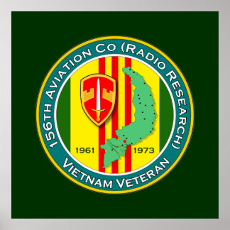 Poster 156.a Avn Co RR 2 - ASA Vietnam