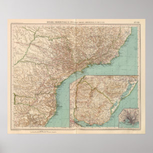 Póster 15758 Brasil do sul, Uruguai