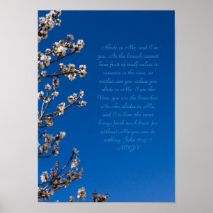 Póster 15:4 de John - 5 habitam