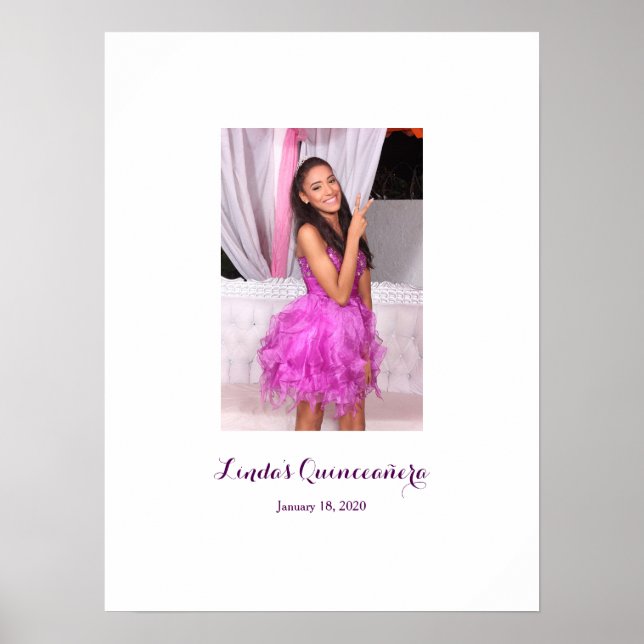 Póster 15 de Quinceañera - Sinal de Festa - Conselho (Frente)