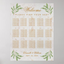 15 Folhas de Folhagem do Gráfico de Assentos do Me