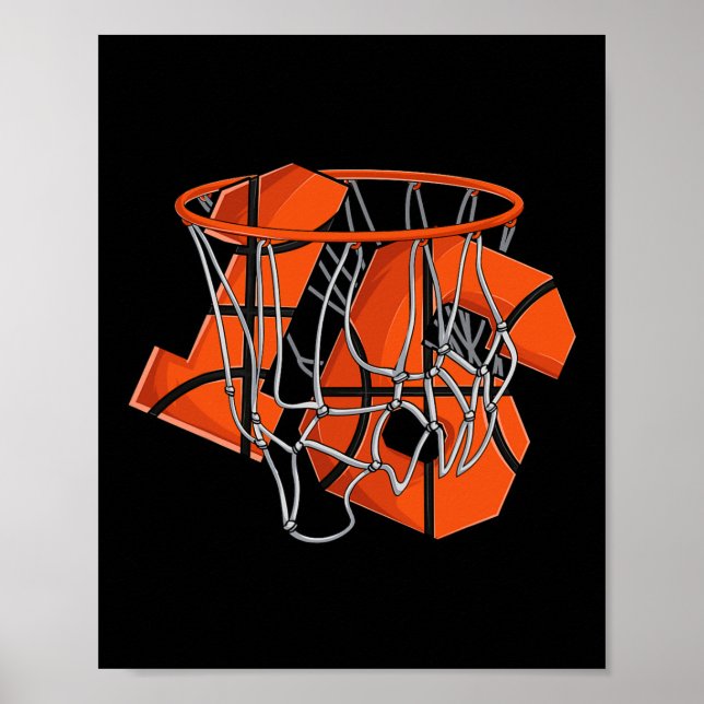 Poster 16ª Crianças de Basquete de Aniversário (Frente)