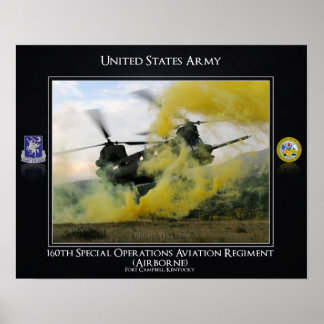Póster 160º Regimento de Operações Especiais de Aviação