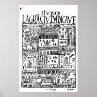 1616 Desenho de Cusco, Peru