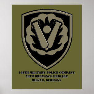 Poster 164ª Polícia Militar Co.